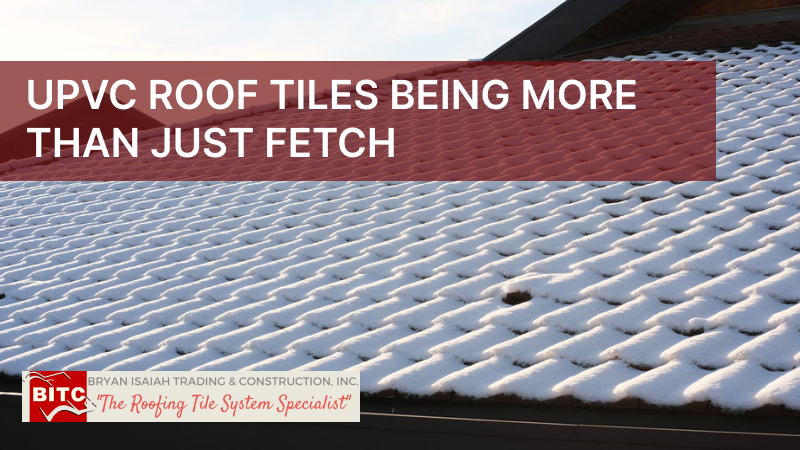 UPVC Roof Tiles Being More than Just Fetch